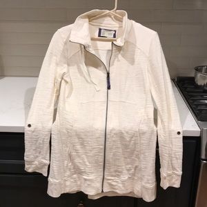 Tunic type sweatshirt